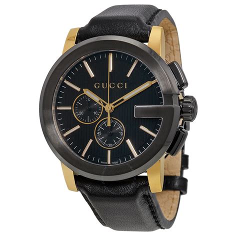 gucci watch chronograph|gucci g chrono watch black.